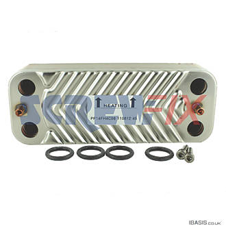 Image of Ideal Heating 176546 35Kw Plate Heat Exchanger Kit 