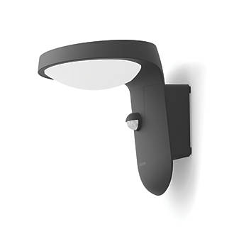 Image of Philips Tyla Outdoor LED Wall Light With PIR Sensor Anthracite 9W 820lm 