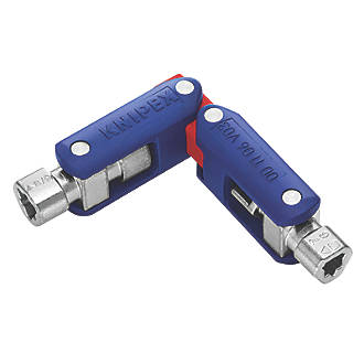 Image of Knipex DoubleJoint 3-Way Control Cabinet Key 