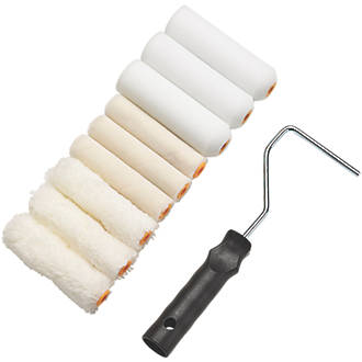 Image of No Nonsense 4" Assorted Mini Roller Set 10 Pieces 