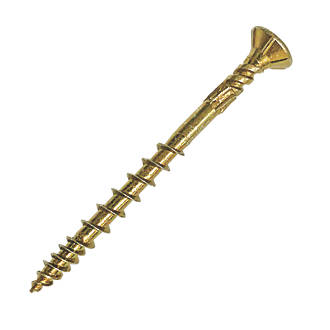 Image of Screw-Tite 2 PZ Double-Countersunk Thread-Cutting Screws 4.5mm x 80mm 100 Pack 
