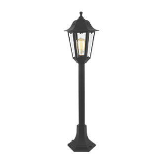 Image of Zinc Bianca 60W Black Outdoor Tall Post Lantern 