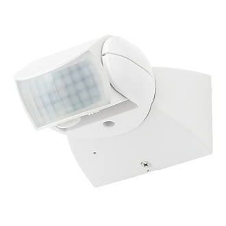 Image of Zinc DION Indoor & Outdoor White PIR Twin Sensor 180Â° 