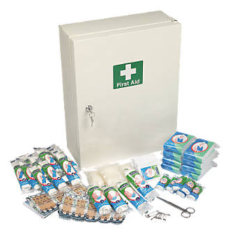 Image of Wallace Cameron Complete 50 Person First Aid Cabinet 