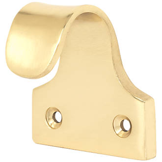 Image of Sash Lifts Polished Brass 50mm x 55mm 4 Pack 