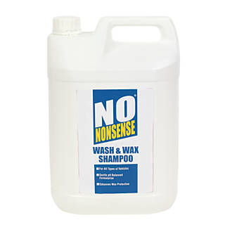 Image of No Nonsense Wash & Wax Shampoo 5Ltr 