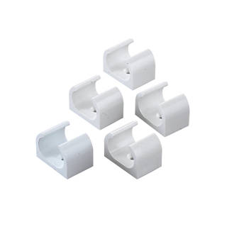 Image of Tower Oval 16mm Conduit Clips 5 Pack 