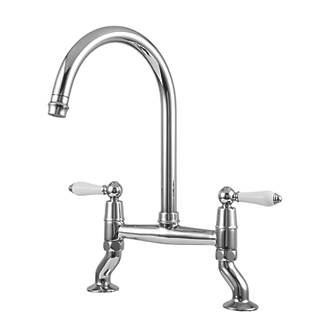 Image of Clearwater Elegance Dual-Lever Mixer Tap Chrome 