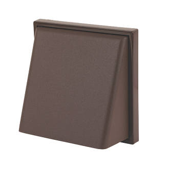 Image of Manrose Cowl Vent Brown 125mm 