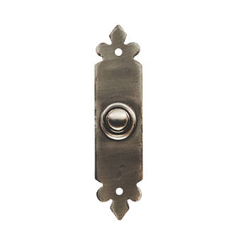Image of Carlisle Brass Tudor Bell Push Pewter 118 x 30mm 