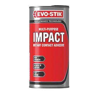 Image of Evo-Stik Impact Adhesive Light Amber 500ml 