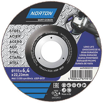 Image of Norton Grinding Disc 4Â½" 