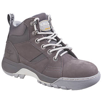 Image of Dr Martens Opal Ladies Safety Boots Grey Size 5 