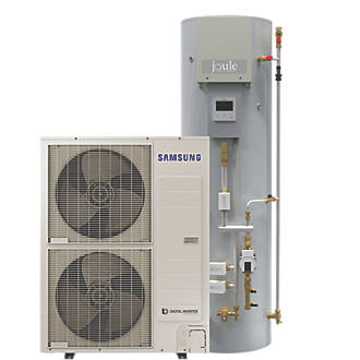 Image of Samsung 16kW Air-Source Heat Pump Kit 210Ltr 