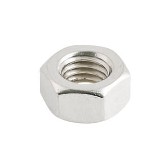 Image of Easyfix A2 Stainless Steel Hex Nuts M12 100 Pack 