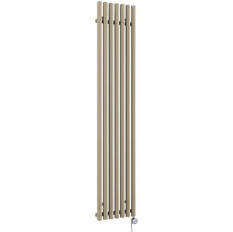 Image of Terma Rolo-Room-E Wall-Mounted Oil-Filled Radiator Brown 800W 370mm x 1800mm 
