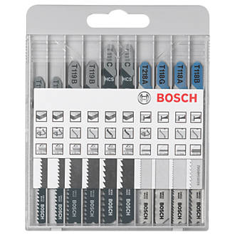 Image of Bosch X-Pro 2.607.010.630 Multi-Material Basic Jigsaw Blade Set 10 Piece Set 