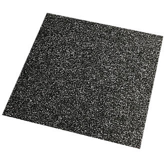 Image of Abingdon Carpet Tile Division Endurance Velour Anthracite Carpet Tiles 500 x 500mm 20 Pack 