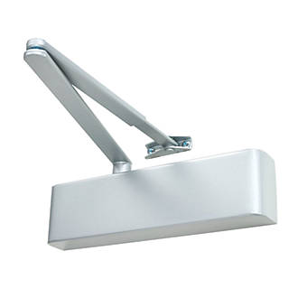 Image of Rutland TS.9206 Fire Rated Overhead Door Closer Silver 