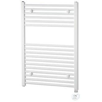 Image of Towelrads Richmond Electric Towel Radiator with Thermostatic Heating Element 691mm x 450mm White 682BTU 