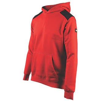 Image of CAT Essentials Hooded Sweatshirt Hot Red Medium 38-41" Chest 