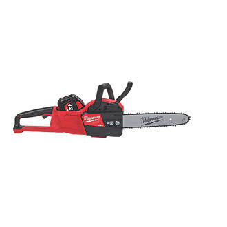 Image of Milwaukee M18 FCHSC-121 FUEL 18V 1 x 12Ah Li-Ion RedLithium High Output Brushless Cordless 30cm Compact Chainsaw 
