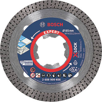 Image of Bosch Expert X-Lock Masonry Diamond Cutting Disc 85mm 