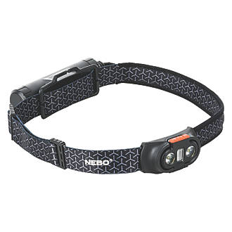 Image of Nebo Einstein 1000 Flex Rechargeable LED Headlamp Graphite 350lm 