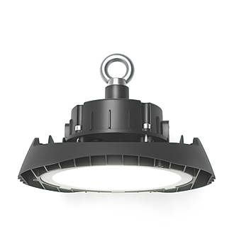 Image of 4lite Maintained Emergency LED Highbay With Microwave Sensor Black 100W 13,000lm 
