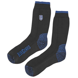 Image of SockShop Blueguard Anti-Abrasion Durability Socks Black Size 9-11 