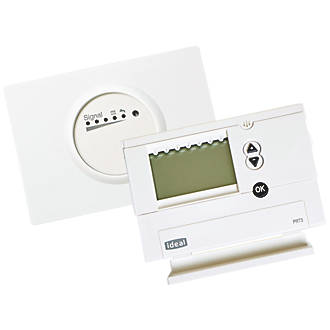 Image of Ideal Heating 1-Channel Wireless RF Electronic Programmable Room Thermostat Kit 