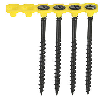 Image of Timco Phillips Bugle Coarse Thread Collated Self-Tapping Drywall Screws 4.2mm x 75mm 500 Pack 