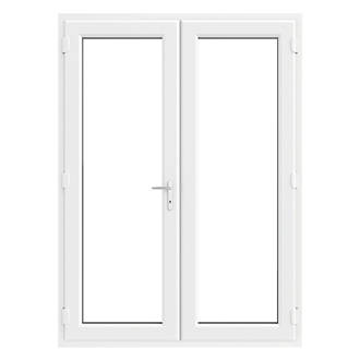 Image of Crystal White uPVC French Door Set 2055mm x 1490mm 