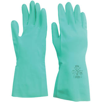 Image of Site KF500 Chemical-Resistant Gauntlets Green Large 