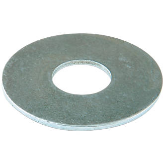 Image of Easyfix Steel Large Flat Washers M8 x 2mm 100 Pack 