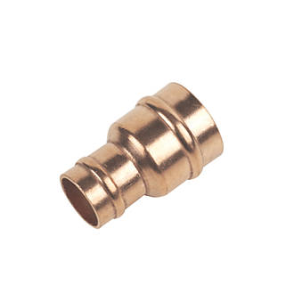 Image of Flomasta Solder Ring Reducing Coupler 22mm x 15mm 