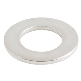 Image of Easyfix A2 Stainless Steel Flat Washers M6 x 1.6mm 100 Pack 