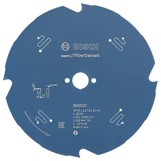 Image of Bosch Expert Fibre Cement Circular Saw Blade 190mm x 20mm 4T 
