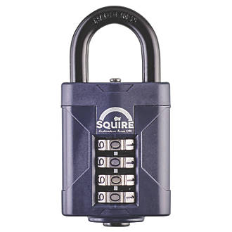 Image of Squire Steel Water-Resistant Combination Padlock Blue 50mm 