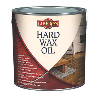 Image of Liberon Hard Wax Oil for Wooden Furniture & Floors Satin 2.5Ltr 