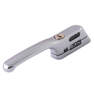 Image of Fab & Fix Craftsman Left or Right-Handed Locking Window Handle Bright Chrome 