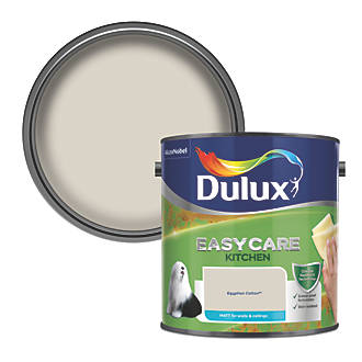 Image of Dulux Easycare Kitchen Paint Egyptian Cotton 2.5Ltr 