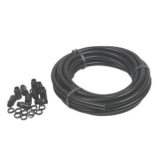 Image of Adaptaflex Low Fire Hazard Convenience Pack Conduit Size 20mm Black 