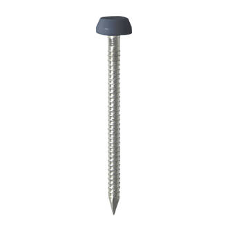 Image of Timco Polymer-Headed Pins Anthracite Grey 6.4mm x 30mm 0.21kg Pack 