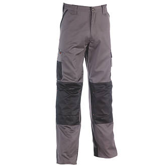 Image of Herock Mars Trousers Grey/Black 32" W 32" L 