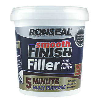 Image of Ronseal 5 Minute Multipurpose Ready-Mixed Filler White 600ml 