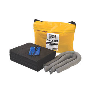 Image of Lubetech Black & White 50Ltr Maintenance Spill Response Kit 