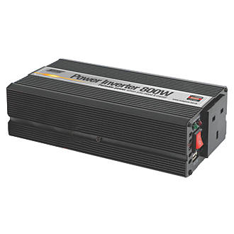Image of Maypole 800W 12V to 230V Power Inverter + Type A USB Charger 