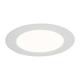 Image of 4lite Fixed LED Slim Downlight White 22W 2200lm 4 Pack 