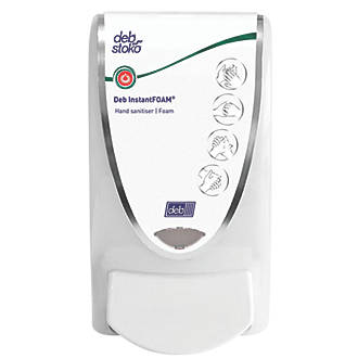 Image of Deb Stoko White Sanitise Foam Dispenser 1Ltr 
